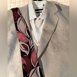 Vintage Gray Ultrasuede blazer